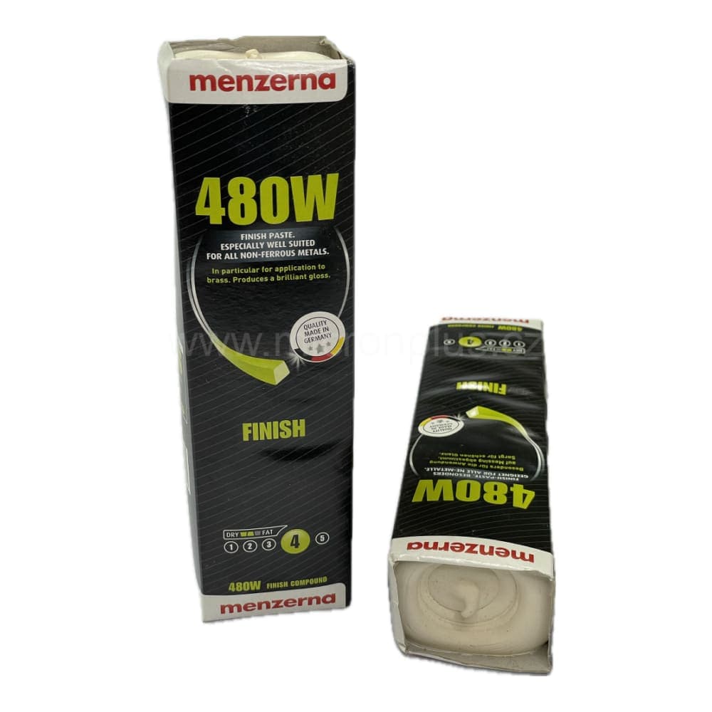 Menzerna 480W Parlatıcı Katı Cila Bej Pirinç Krom Zamak Alüminyum Kompozit Parlatıcı – 1200 Gr - 2