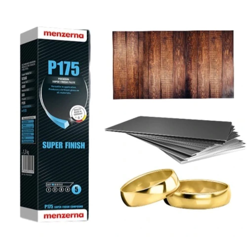 Menzerna P175 Süper Parlatıcı Katı Cila Sarı Çok Amaçlı Yüzey Parlatıcı – 1300 Gr - 6
