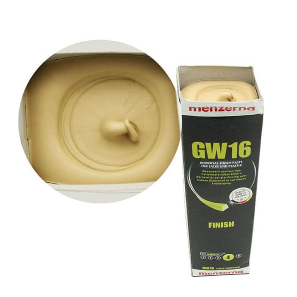 Menzerna GW16 Parlatıcı Katı Cila Bej Plastik Kompozit Boyalı Yüzey Parlatıcı – 1200 Gr - 2