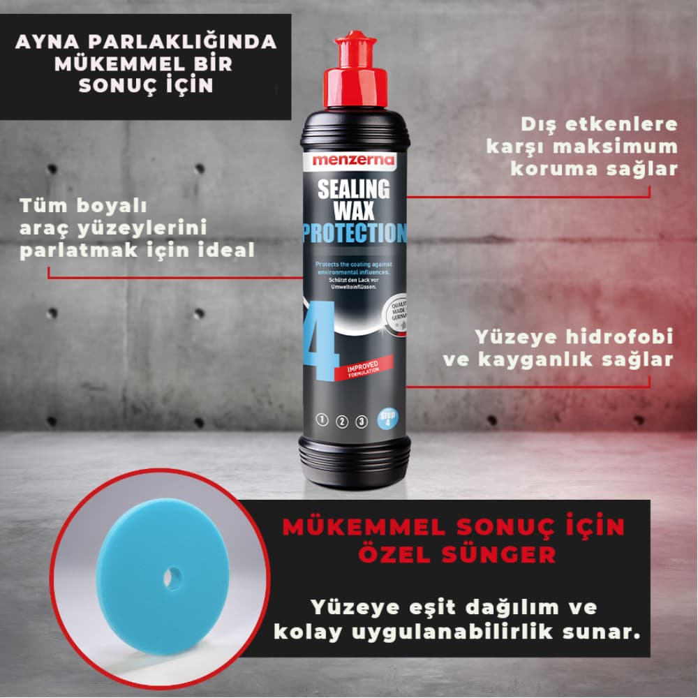 MENZERNA Sealing Wax Boya Koruma Cilası - 250 ml - 2
