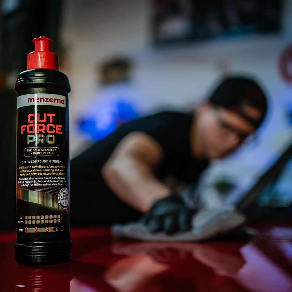 MENZERNA Cut Force Pro Altın Seri Ağır Çizik Giderici Kalın Pasta - 1 lt - 4