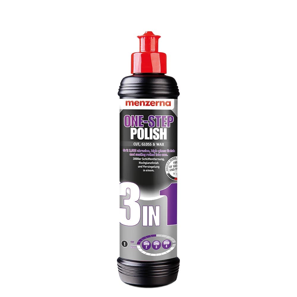 MENZERNA One-Step Polish 3in1 Tek Adım Pasta Cila Koruma - 1 lt - 7