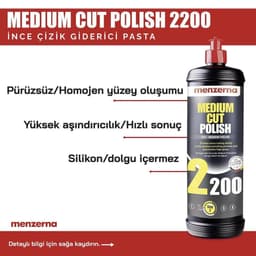 MENZERNA 2200 İnce Çizik Giderici Pasta - 1 lt - 4