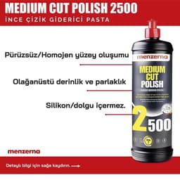 MENZERNA 2500 İnce Çizik Giderici Pasta - 5 lt - 4