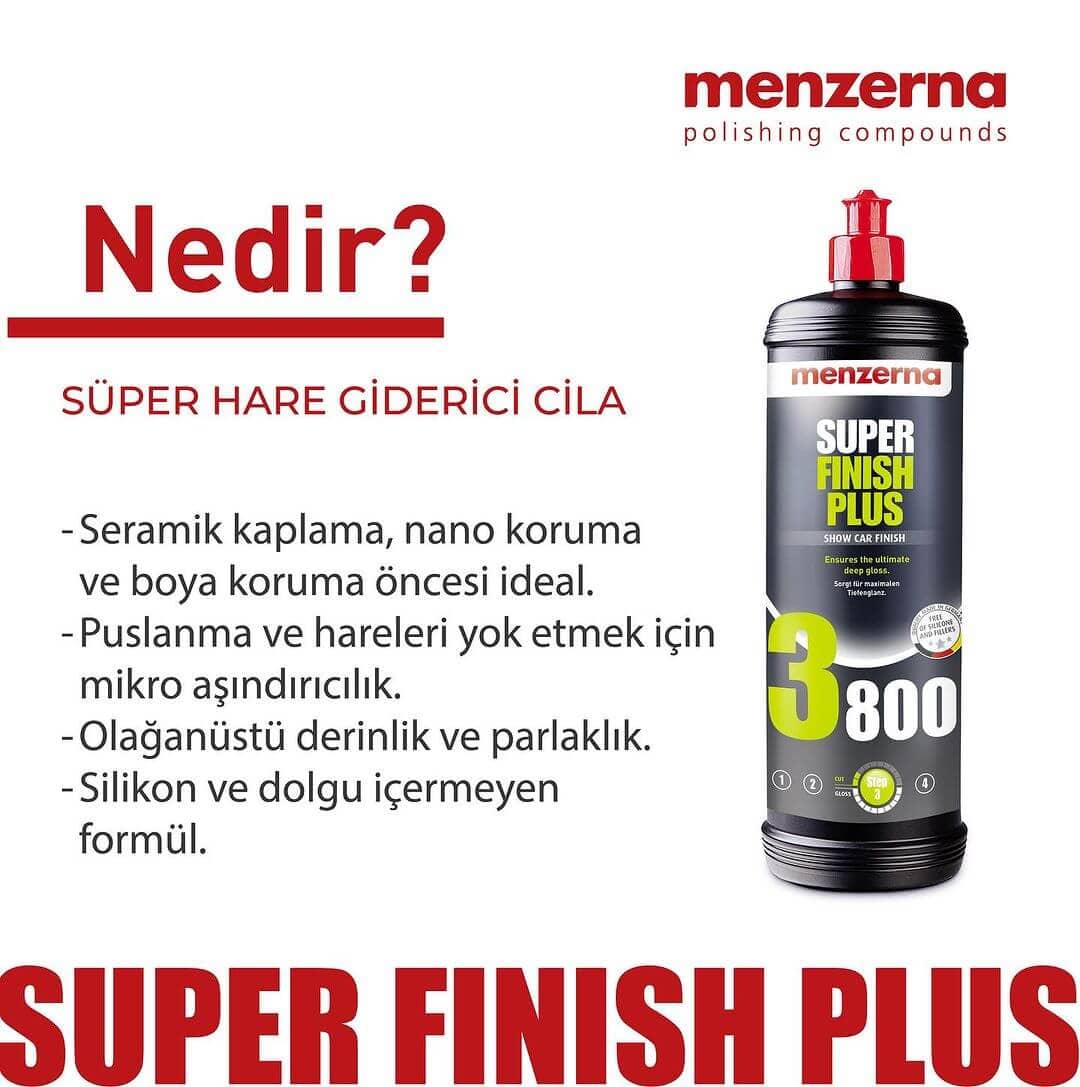 MENZERNA 3800 Süper Hare Giderici Cila - 250 ml - 3
