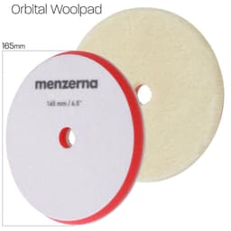MENZERNA Premium Orbital Kuzu Yünü Polisaj Keçesi 140 mm/5,5" - 2