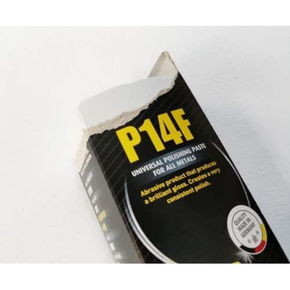 Menzerna P14F Orta Kesici Katı Cila Beyaz Alüminyum Pirinç Paslanmaz Tek Adım Parlatıcı – 1300 Gr - 4