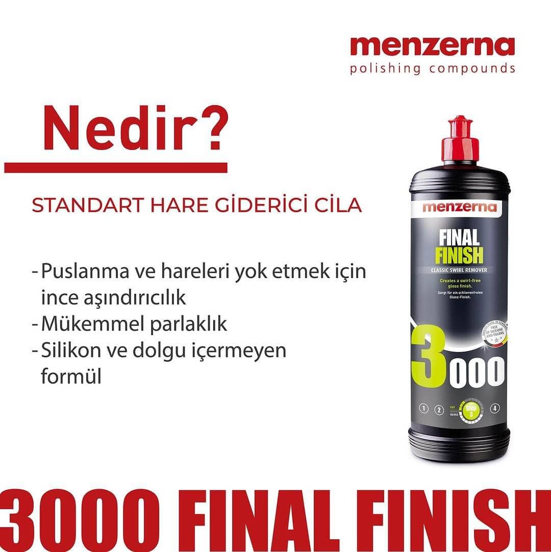 MENZERNA 3000 Standart Hare Giderici Cila - 1 lt - 2