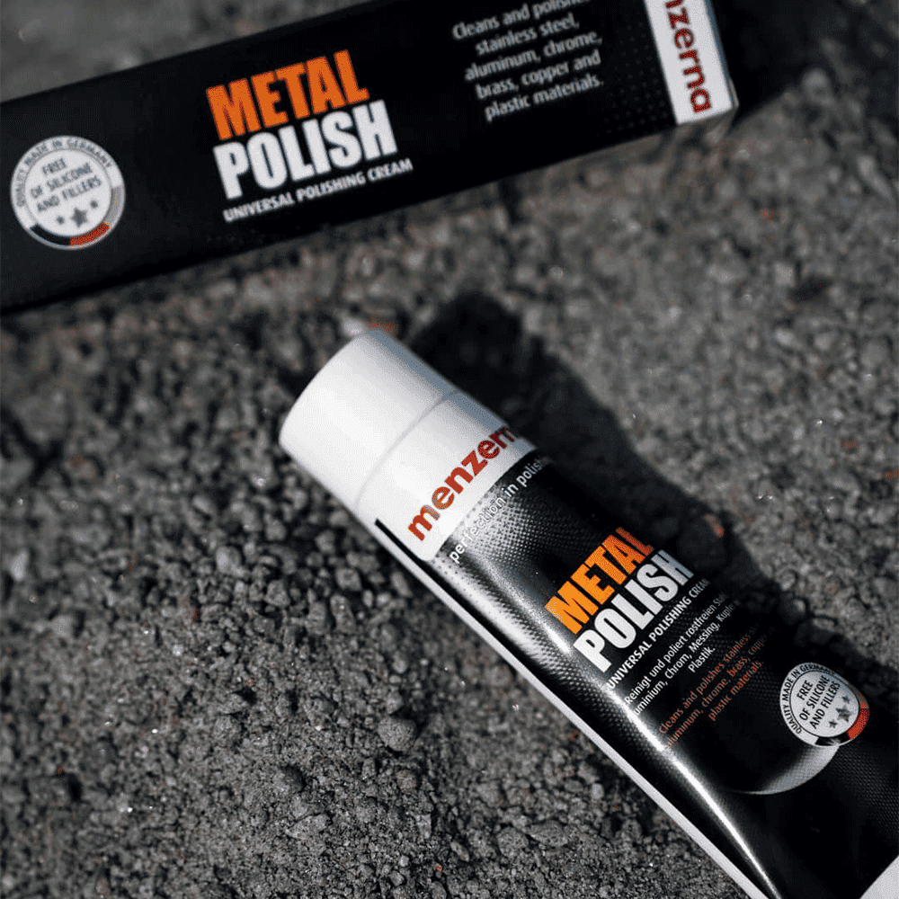 MENZERNA Metal Polish Metal Krom, Çelik Parlatıcı - 125 gr - 5