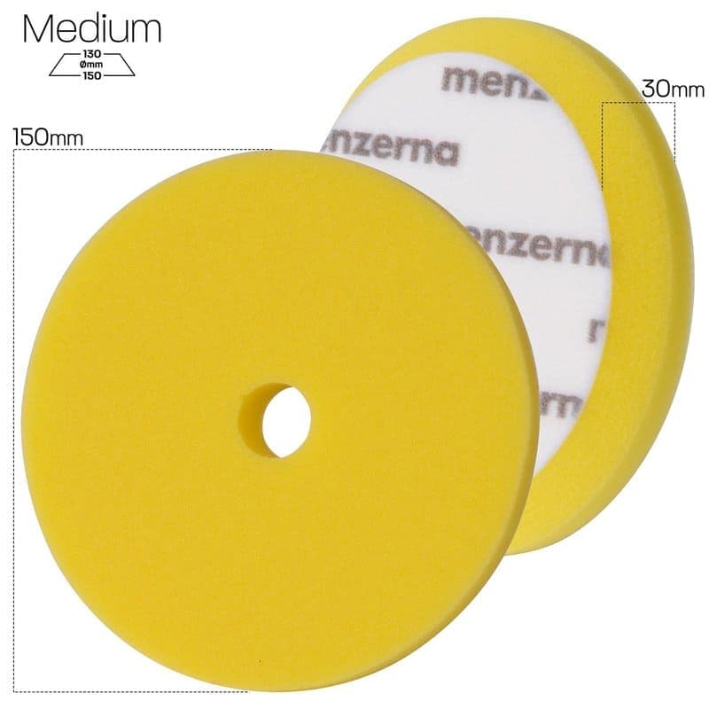 MENZERNA İnce Kesim Ara Kat Pasta Süngeri 2li Paket (Sarı) - 95mm - 3
