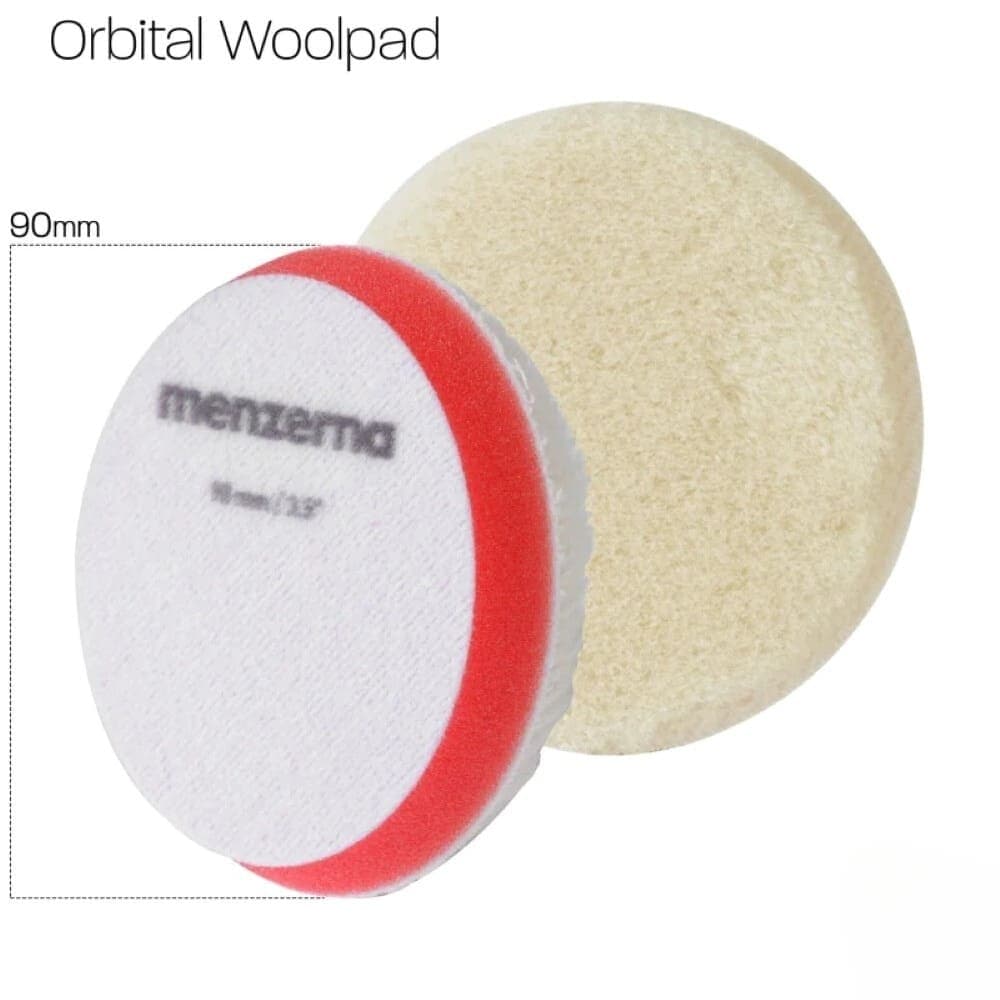 MENZERNA Premium Orbital Kuzu Yünü Polisaj Keçesi 140 mm/5,5" - 3